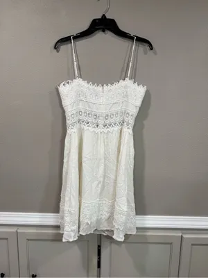 NWT Papermoon White Lace Dress thumbnail 7