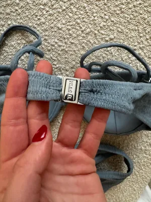 TJ Swim blue underwire top bikini set thumbnail 3