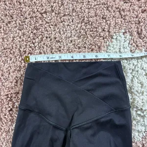 OFFLINE By Aerie Real Me High Waisted Crossover Legging Black Size XXS thumbnail 12
