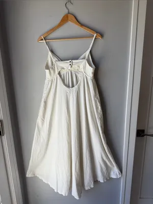 Free People Beach Boho Handkerchief Midi Dress thumbnail 3