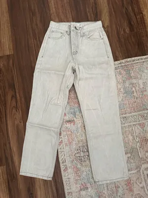 Topshop silver jeans thumbnail 1