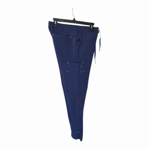 Dolan Scrub Jogger Pants Navy Drawstring Cargo Pocket Medical Uniform Women’s SM thumbnail 10