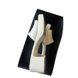 Coach Scarlett sandal cream color women's size 8 thumbnail 4