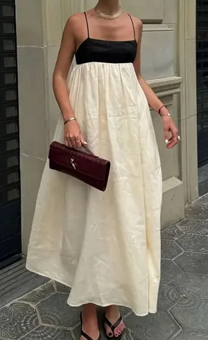 Dissh Elena buttermilk linen quiet luxury dress Size: 8 thumbnail 1