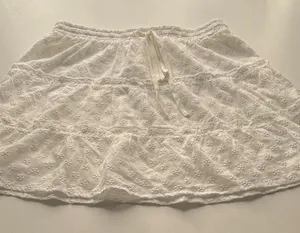 White Eyelet Women's Skirt Size XS thumbnail 1