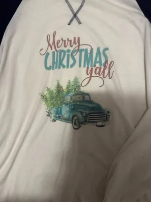 Merry Christmas shirt White Size M thumbnail 2