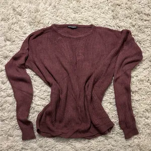 Brandy Melville Plum Knit Sweater thumbnail 7