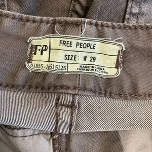 Free People NWT Brown‎ Skinny Jeans Womens Size 29 Streetwear Boho thumbnail 2