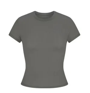 SKIMS Fits Everybody T Shirt in Gunmetal - Size Medium thumbnail 1