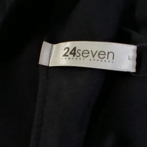 24seven Women's Formal Dress Size Large Black Bodycon Stretch Cocktail Party thumbnail 12