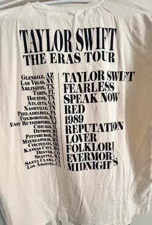 Taylor Swift Eras Tour T-Shirt thumbnail 2