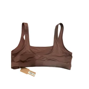skims Skims Signature Swim Tank Bikini Top in Cocoa size large NWT thumbnail 3