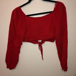 Cotton Candy LA Red Double Tie Top thumbnail 4