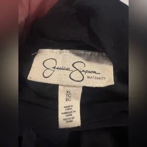 Women’s Black Jessica Simpson Maternity Jeans thumbnail 4