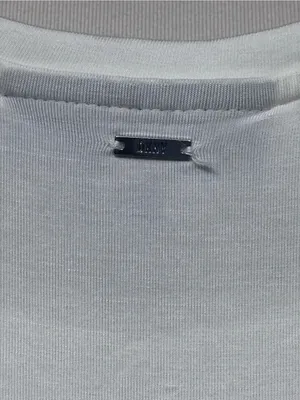 DKNY White Flutter/Ruffle Sleeve crew neck T-Shirt, thumbnail 7