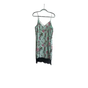 NWT Adelyn Rae Lydia Woven Printed Slip Dress Large Light Blue Size L thumbnail 3