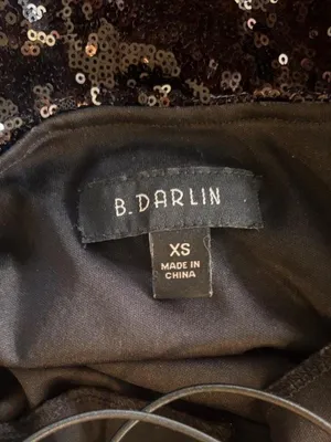 Black Dress B. Darlin Women’s xs thumbnail 3