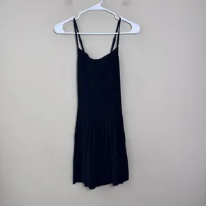Abercrombie & Fitch Crossback Ribbed Elevated Knit Mini Dress thumbnail 2