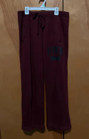 Victoria's Secret VS PINK Maroon Sweatpants thumbnail 1