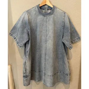 Free People Harlow Denim Minidress Size Small thumbnail 11