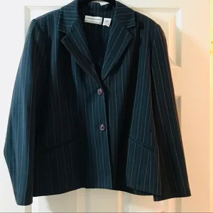 🌺 3/$20 SALE! NWT Alfred Dunner Petite Blazer thumbnail 1
