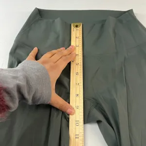 Lavento Yoga Legging Womens L/8 Green Buttery Soft Mid‎ Rise High Waist Workout thumbnail 10