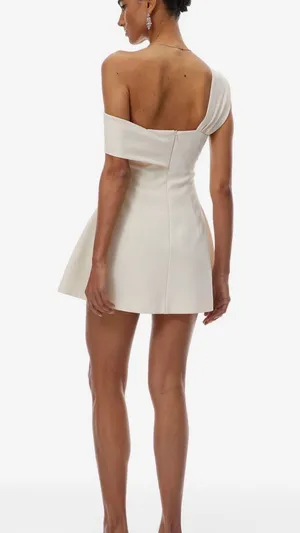 Miss Rosier Ivory Dress White Size M thumbnail 2