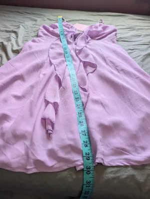 NWT Hello Molly Smile Back At Me Mini Dress W6/Medium Lilac thumbnail 6