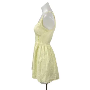 Princess Polly Lorinda Square Neck Sleeveless Mini Tank Flare A-Line Dress Sz 0 thumbnail 2