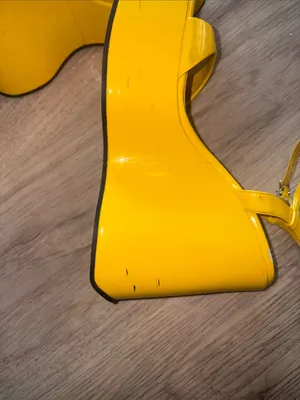 Jeffrey Campbell Bright Yellow Platform Wedge Sandals size 6.5 thumbnail 5