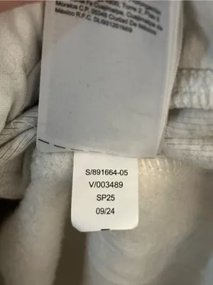 Athleta Forever Fleece 1/4 Zip Sweatshirt in Fog Grey Heather Large thumbnail 7