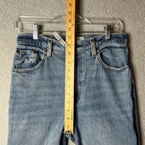 Abercrombie & Fitch‎ Jeans Womens 27/4 Blue '90s Straight Ultra High Rise Jeans thumbnail 4