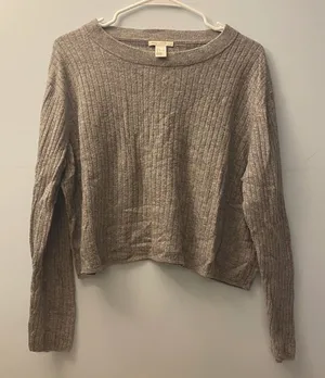 H&M‎ Ribbed Sweater Top thumbnail 1