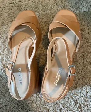 Soda Platform Wedge Sandals thumbnail 1