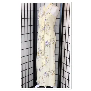 VTG Gold Crown Label Floral Dress thumbnail 5