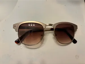 Gold trimmed Preppy shades.. casual or dressy.. thumbnail 2