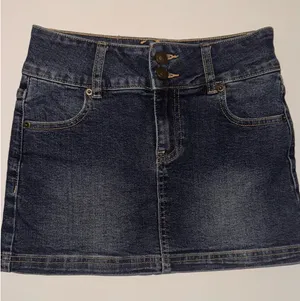 Princess Polly Denim Mini Skirt thumbnail 1