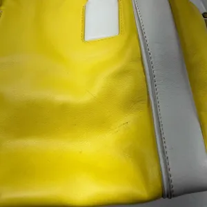 Kate Spade Blake Hudson Street Leather Satchel Crossbody Bag Limonium Yellow thumbnail 6