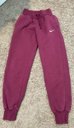 Nike phoenix fleece high waisted oversized sweatpants / joggers thumbnail 1