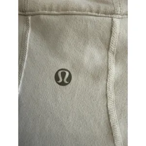Lululemon Define Jacket Cream Off White Full Zip Slim Fit Yoga Track Jacket thumbnail 5