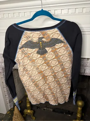 Harley-Davidson Genuine Classic Long Sleeve Graphic Tee Made USA Women's XL thumbnail 3