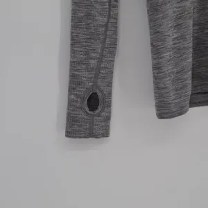 Lululemon Swiftly Tech Long Sleeve Crew Top Slate Grey White Running Women's 6 thumbnail 6