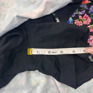 Lululemon Athletica Hotty Hot High Rise Skirt Skort Black Flowerscope Floral 4 thumbnail 12