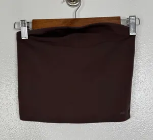 Aritzia Babaton Contour Tube Top Brown Small Strapless Bodysuit Style 128947 thumbnail 1
