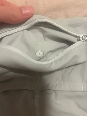 White Lululemon Speed Up Shorts 2.5" thumbnail 4