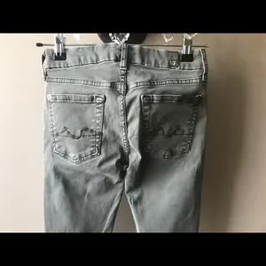 7 For All Mankind ‘Gwenevere’ Skinny Jean Light Olive Color Size 25 Retail $189 thumbnail 5
