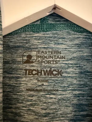 EMS eastern mountain sports techwick hooded athletic pullover M thumbnail 4