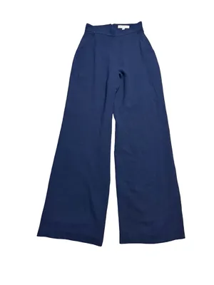 💙 Dress the Population Wide Leg‎ High Rise Pants XS Navy 30” Inseam 💙 thumbnail 2