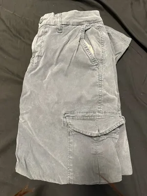 American Eagle Dreamy Drape Baggy Wide-Leg Cargo Pants thumbnail 4