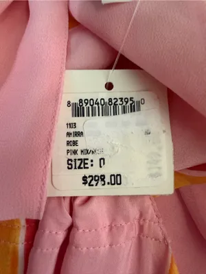 NWT Club Monaco Amirra Candy Striped silk midi coquette Barbie cottage dress 0 thumbnail 7